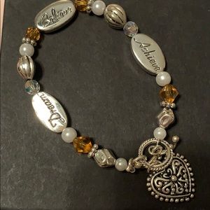 Dream, Believe, Achieve bracelet 7”